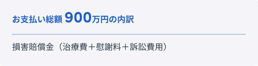 お支払い総額170万円の内訳