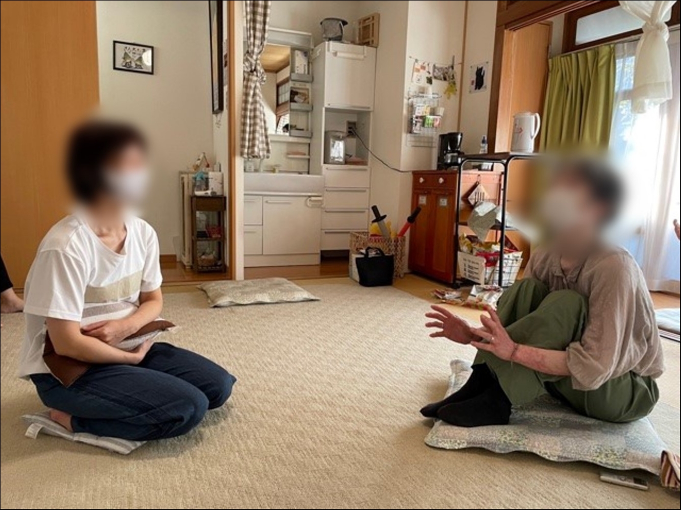 「自分の言いたい事をちゃんと伝え、相手の言いたい事をちゃんと理解できる自分作り」
「お互いが我慢せず、何でも話せる、楽な関係になっていく事」
を目標としています。